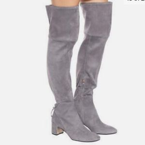 Tory Burch Leila Suede over the knee boots women's 7.5
